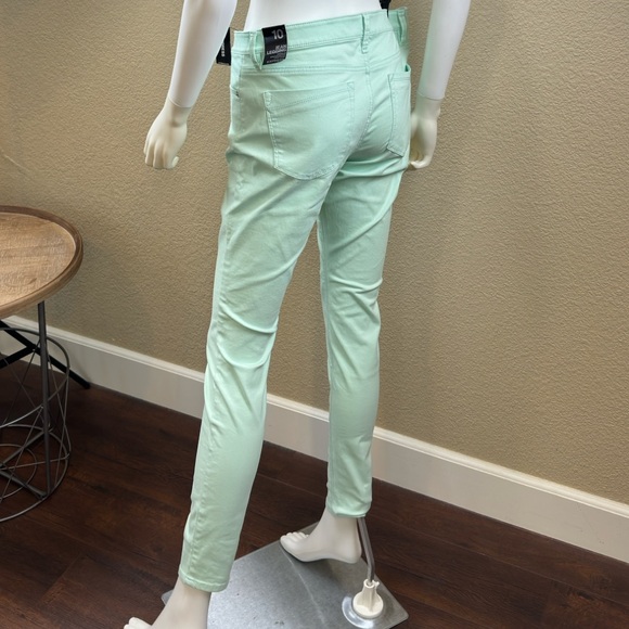 NWT Express Mint Green Stella Low Rise Skinny Jeans - Picture 3 of 16